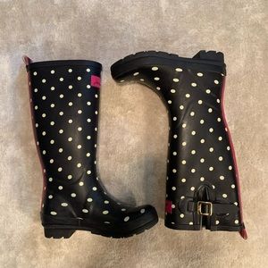 Joules Polka Dot Rainboots